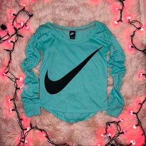 Teal Nike long sleeve
